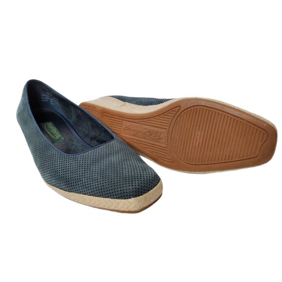 Womens Easy Spirit Slide On Wedge Suede Loafers. Size 9.5M - Picture 5 of 5